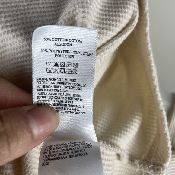 David Bowie Rebel Rebel Lucky Brand Henley Cozy Longsleeve Graphic Retro Tee - Picture 6 of 8